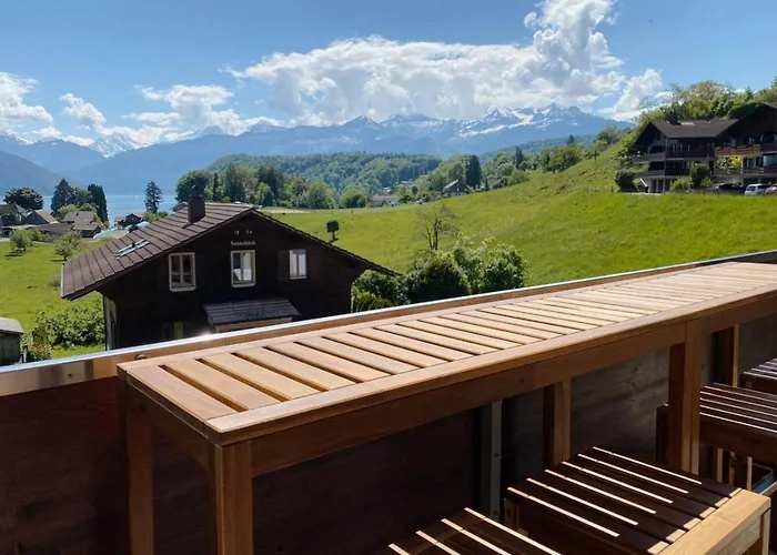 Lägenhet Havenwood Loft - 2 Minutes To - Free Parking Spiez